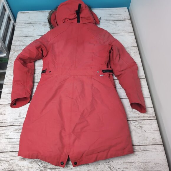 The North Face Tremaya Parka Red Down filled Women Size Medium - Picture 8 of 10